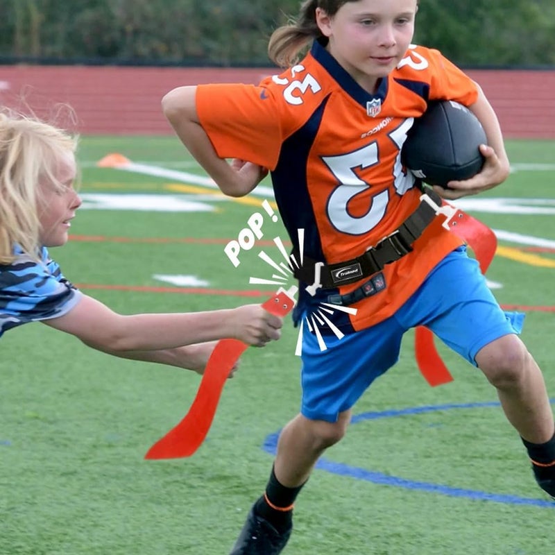 Trained 10 Man Flag Football Belt Pop Set (RED) - Image 5